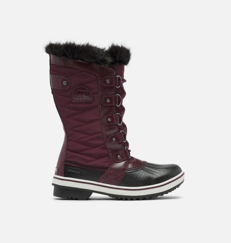 Womens Snow Boots Purple/Black - Sorel Tofino™ II Mid - 359140-PAQ